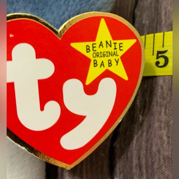 Ty Beanie Babies 1996 Crunch -  Toys & Collectibles | Color: Blue - Picture 7 of 7